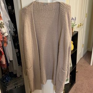 Cream cardigan